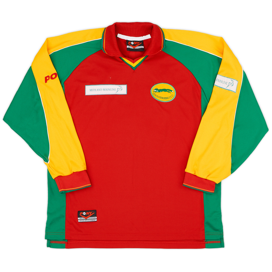 1997 Leicestershire Axa Life League L/S Shirt Brimson - 9/10 - (L)