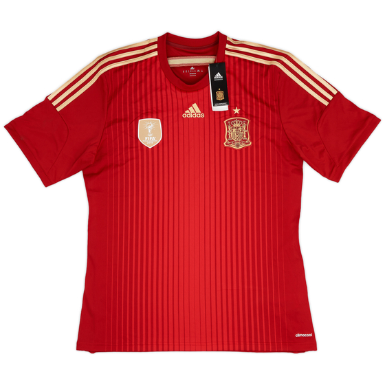 2013-15 Spain Home Shirt (XL)