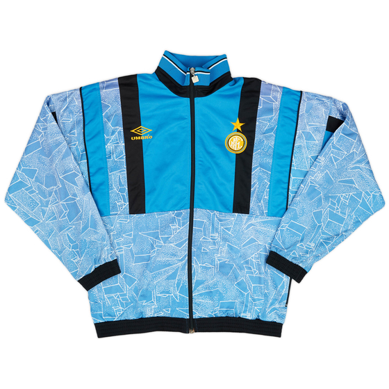 1995-96 Inter Milan Umbro Track Jacket - 9/10 - (S)