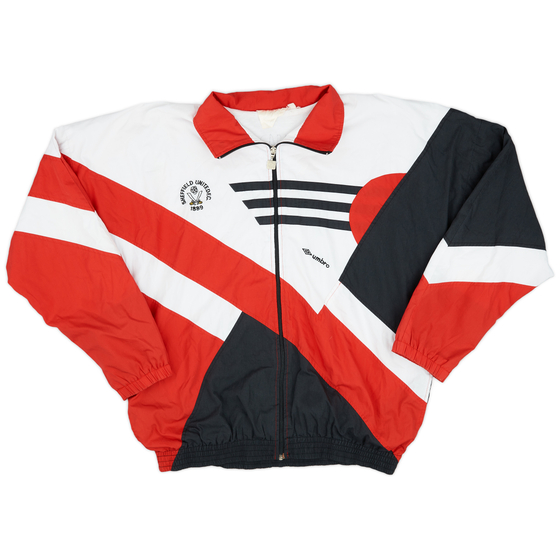 1990-92 Sheffield United Umbro Track Jacket - 8/10 - (XS)