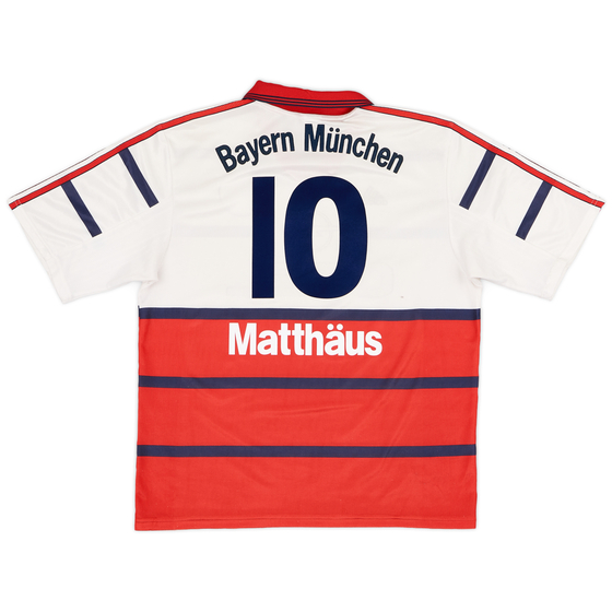 1998-00 Bayern Munich Away Shirt Matthaus #10 - 6/10 - (L)