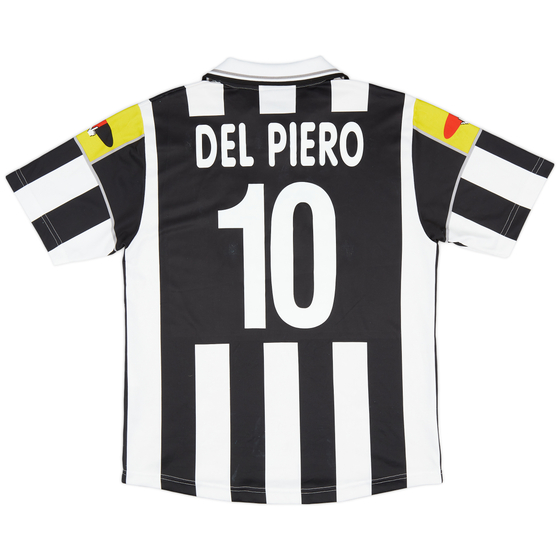2000-01 Juventus Home Shirt Del Piero #10 - 8/10 - (L)