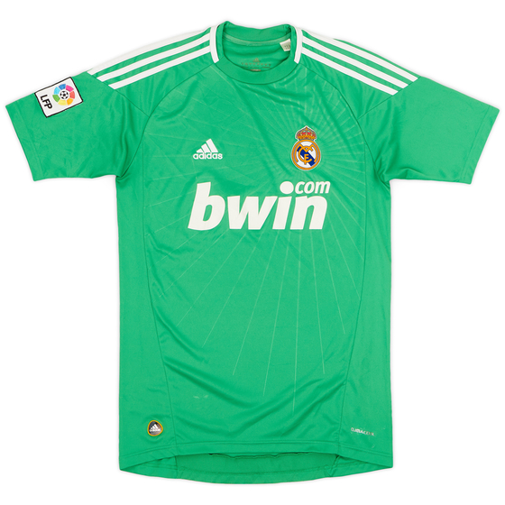 2010-11 Real Madrid GK Home S/S Shirt - 7/10 - (S)