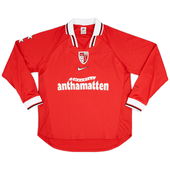 1998-00 FC Sion Away L/S Shirt - 9/10 - (XL)