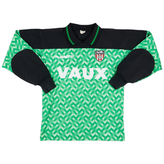 1990-93 Sunderland GK Shirt - 9/10 - (Y)