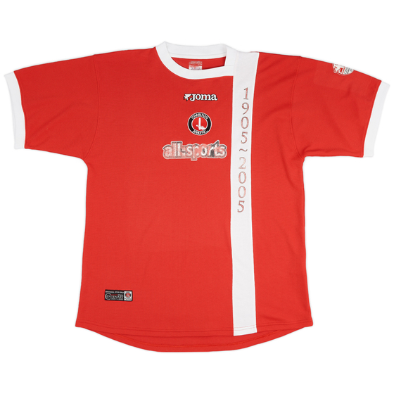 2005-06 Charlton Centenary Home Shirt - 4/10 - (XL)