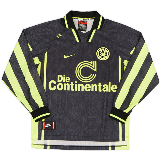 1996-97 Borussia Dortmund Away L/S Shirt - 9/10 - (M)