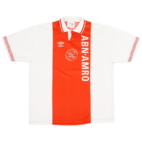 1991-93 Ajax Home Shirt - 9/10 - (XXL)