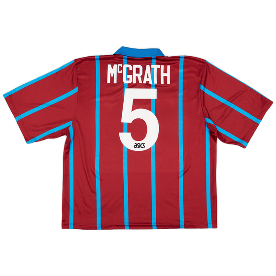 1993-95 Aston Villa Home Shirt McGrath #5 - 8/10 - (XL)