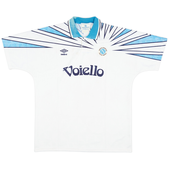 1991-93 Napoli Away Shirt - 7/10 - (XL)