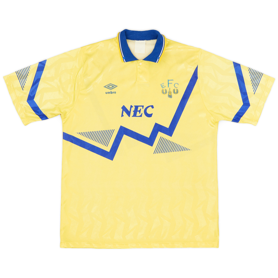 1990-92 Everton Away Shirt - 9/10 - (L)
