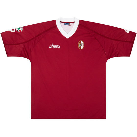 2003-04 Torino Match Issue Home Shirt Fabbrini #23