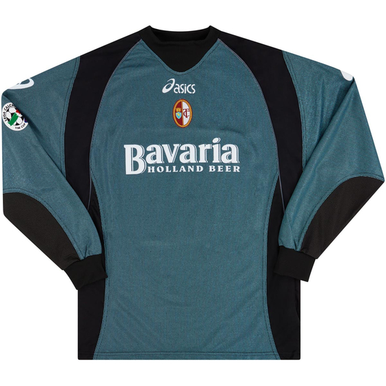 2004-05 Torino Match Issue Coppa Italia Signed GK Shirt Sorrentino #1