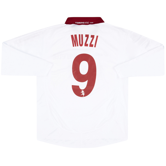 2006-07 Torino Match Issue Away L/S Shirt Muzzi #9