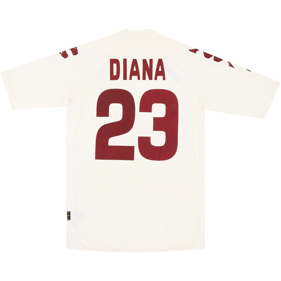 2009-10 Torino Match Issue Away Shirt Diana #23