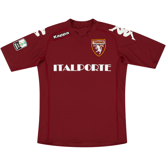 2010-11 Torino Match Issue Home Shirt Gasbarroni #18