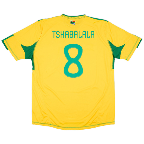 2009-11 South Africa Home Shirt Tshabalala #8 - 9/10 - (XXL)