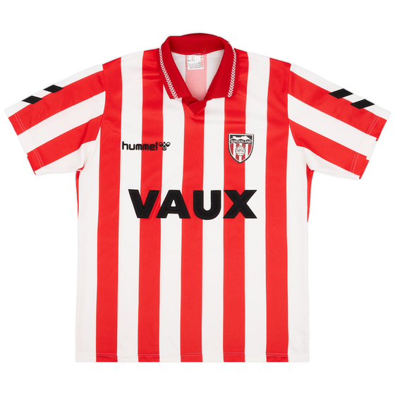 1991-94 Sunderland Home Shirt - 8/10 - (M)