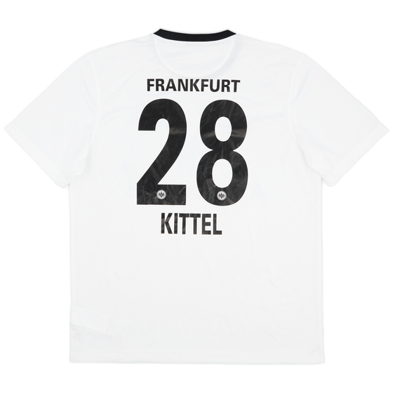 2014-15 Eintracht Frankfurt Basic Away Shirt Kittel #28 - 8/10 - (XL)