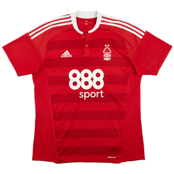 2016-17 Nottingham Forest Home Shirt - 7/10 - (L)