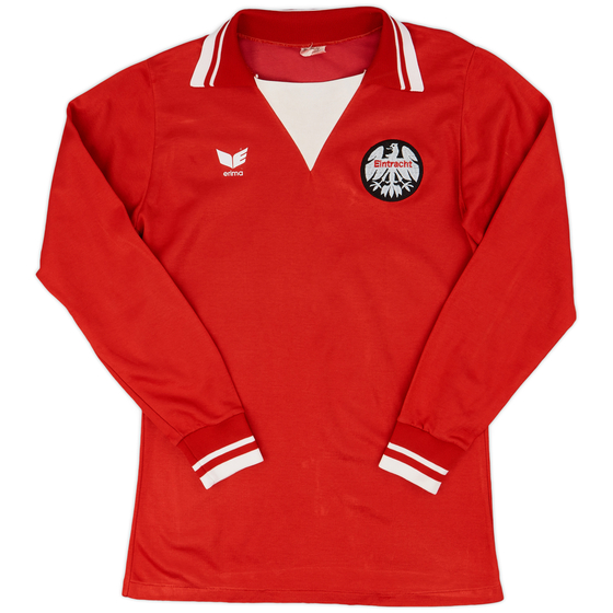 1978-79 Eintracht Frankfurt Home L/S Shirt - 4/10 - (M)