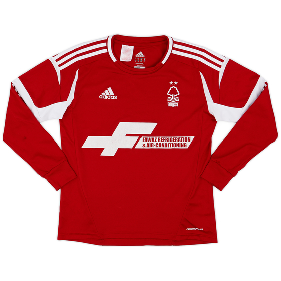 2013-14 Nottingham Forest Home L/S Shirt - 7/10 - (XS)