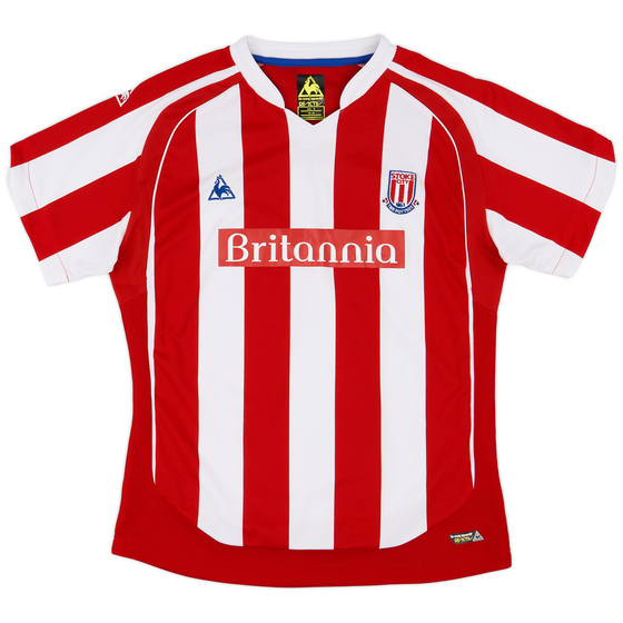 2009-10 Stoke City Home Shirt - 9/10 - (Women's L)