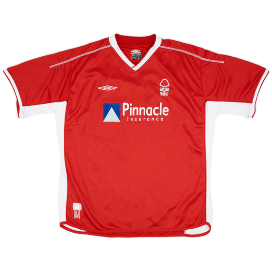2002-03 Nottingham Forest Home Shirt - 9/10 - (XXL)