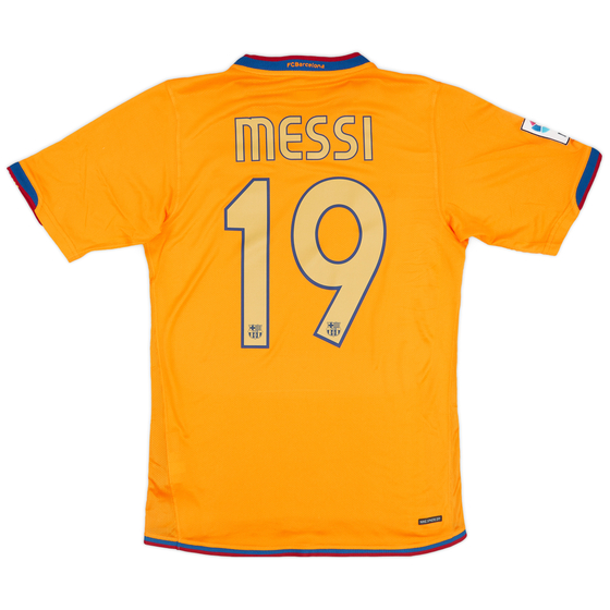 2006-08 Barcelona Away Shirt Messi #19 (S)