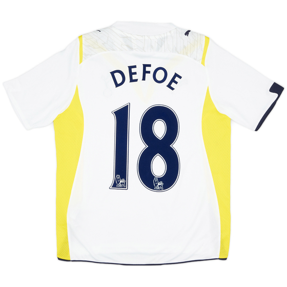 2009-10 Tottenham Home Shirt Defoe #18 (S)