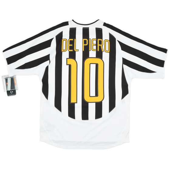 2003-04 Juventus Home Shirt Del Piero #10 (L)