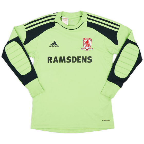 2013-14 Middlesbrough GK Shirt - 8/10 - (XL.Boys)
