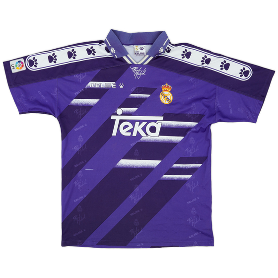 1994-96 Real Madrid Away Shirt - 7/10 - (L)