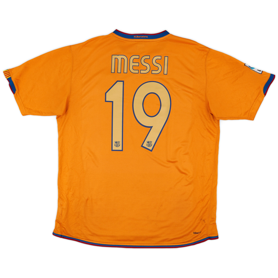 2006-08 Barcelona Away Shirt Messi #19 - 8/10 - (XL)