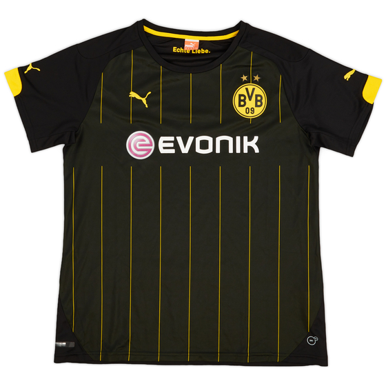 2014-16 Borussia Dortmund Away Shirt - 9/10 - (Women's XL)