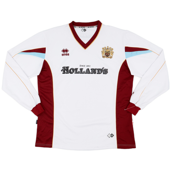 2007-08 Burnley Away L/S Shirt - 6/10 - (XXL)