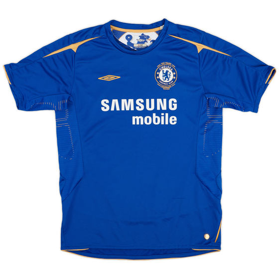 2005-06 Chelsea Centenary Home Shirt - 9/10 - (XL.Boys)