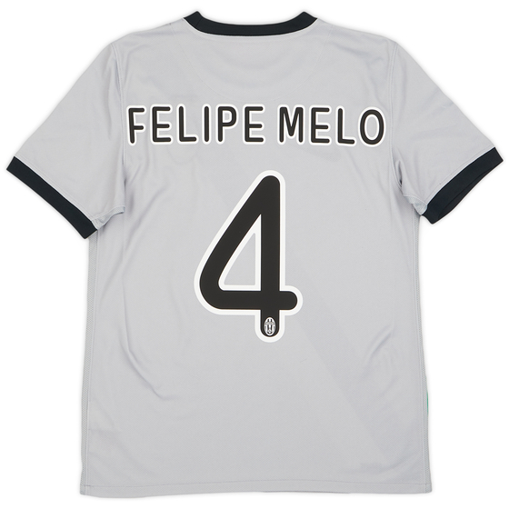 2009-10 Juventus Away Shirt Felipe Melo #4 - 8/10 - (S)