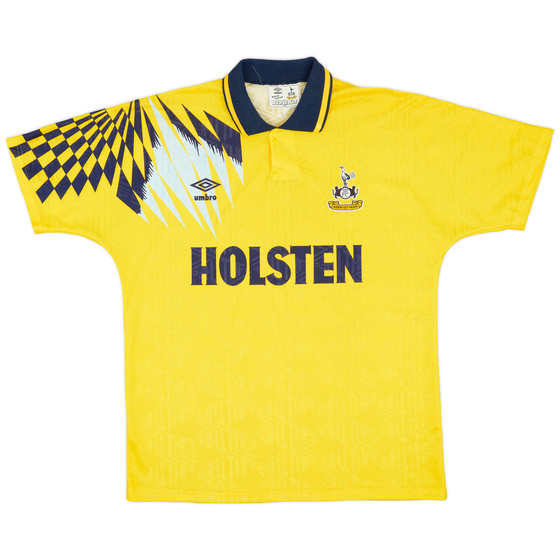 1991-95 Tottenham Away Shirt - 9/10 - (L)