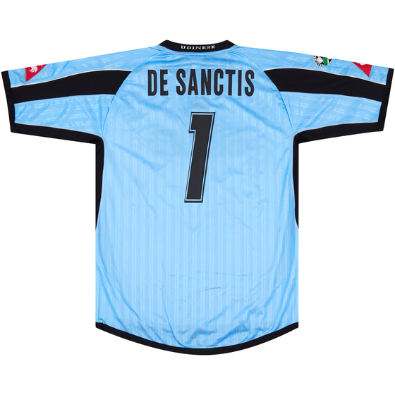 2003-04 Udinese Match Issue GK Shirt De Sanctis #1