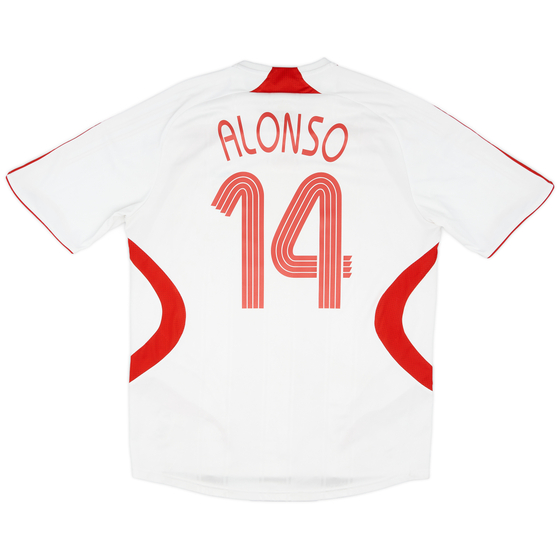 2007-08 Liverpool Away Shirt Alonso #14 - 8/10 - (L)