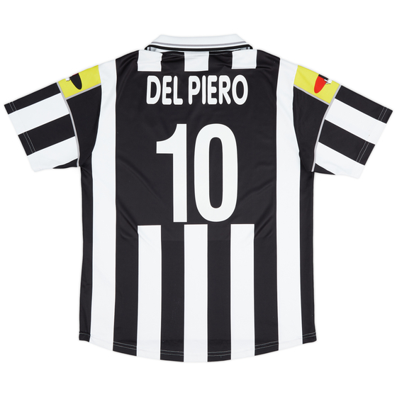 2000-01 Juventus CiaoWeb Home Shirt Del Piero #10 - 8/10 - (XL)