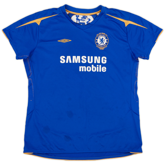 2005-06 Chelsea Centenary Home Shirt - 6/10 - (Women's L)