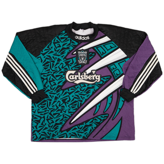 1995-96 Liverpool GK Shirt - 8/10 - (XXL)