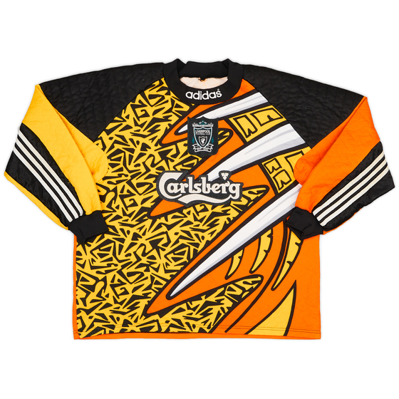 1995-96 Liverpool GK Shirt - 9/10 - (XXL)