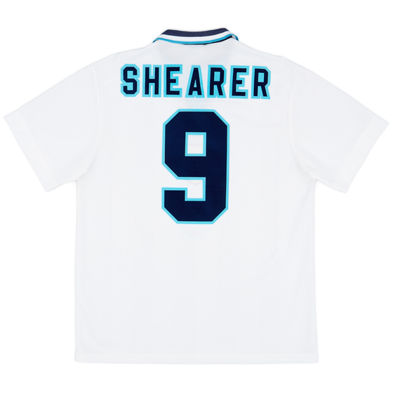 1995-97 England Home Shirt Shearer #9 - 9/10 - (L)