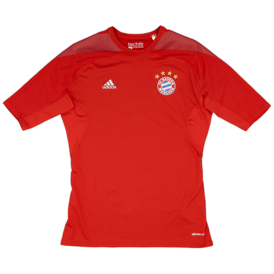 2015-16 Bayern Munich adidas Techfit Baselayer Shirt - 10/10 - (XL)