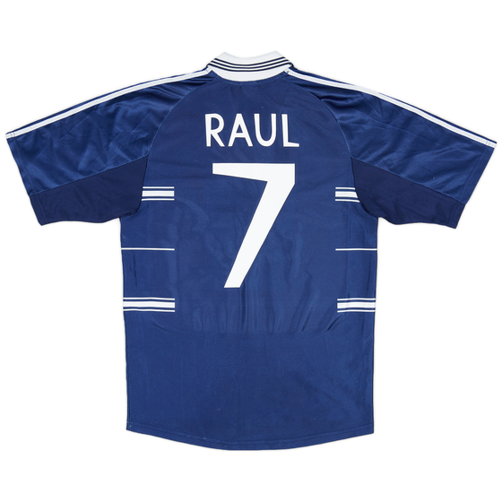 1998-99 Real Madrid Away Shirt Raul #7 - 8/10 - (S)
