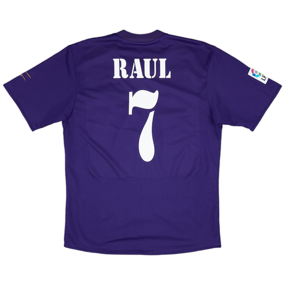 2002-03 Real Madrid Centenary Third Shirt Raul #7 - 7/10 - (L)