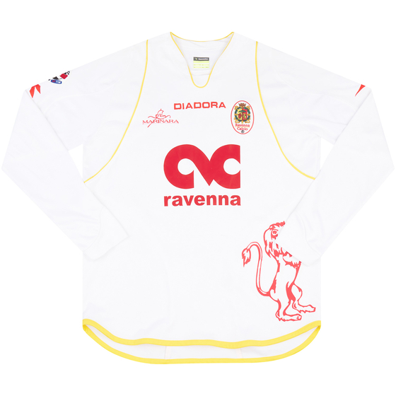2007-08 Ravenna Match Issue Away L/S Shirt Centurioni #8